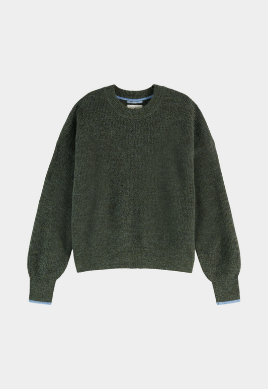 Lavender סוודר לנשים Fuzzy SCOTCH & SODA