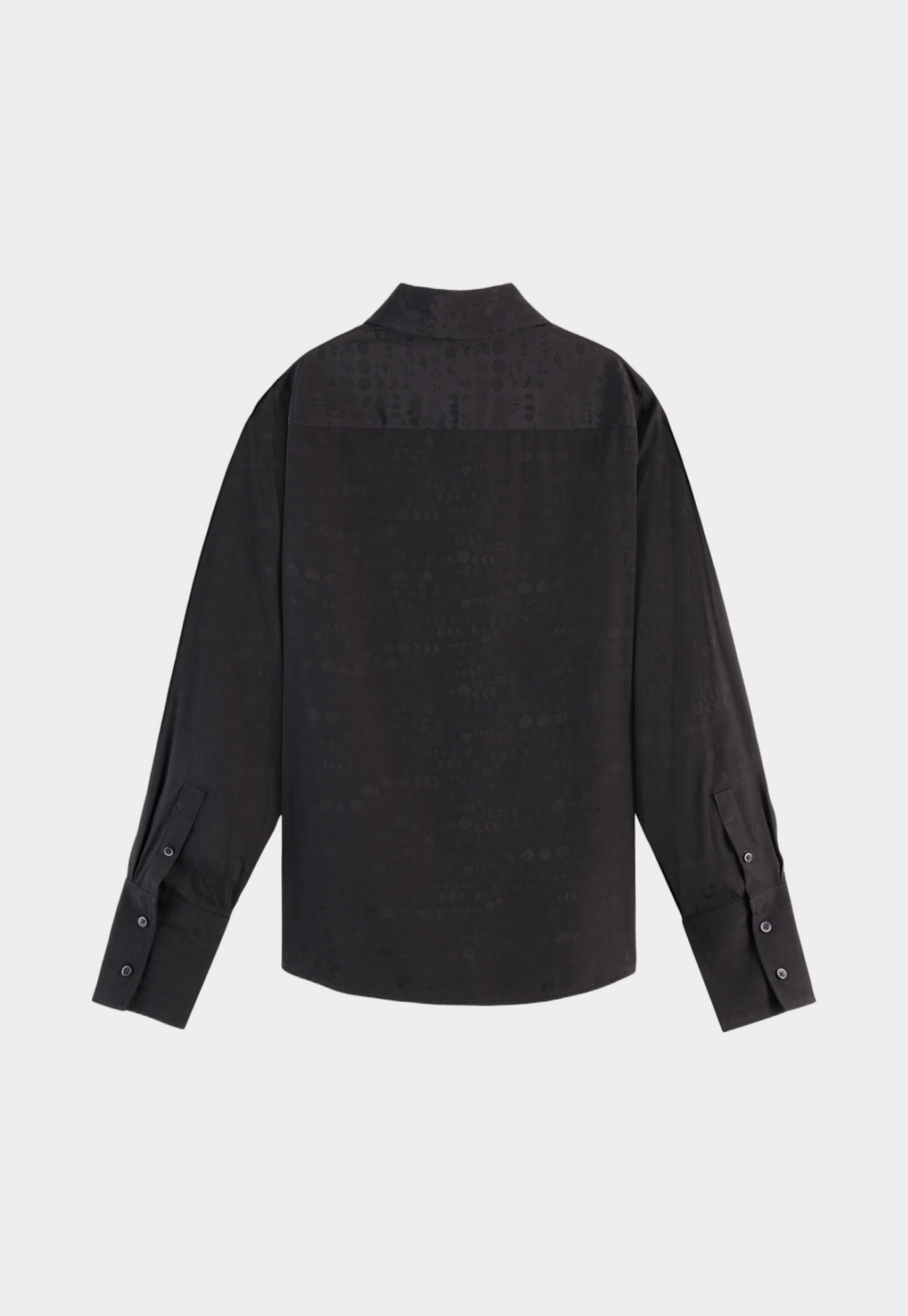 Lavender חולצה ארוכה מכופתרת לנשים Jacquard SCOTCH & SODA