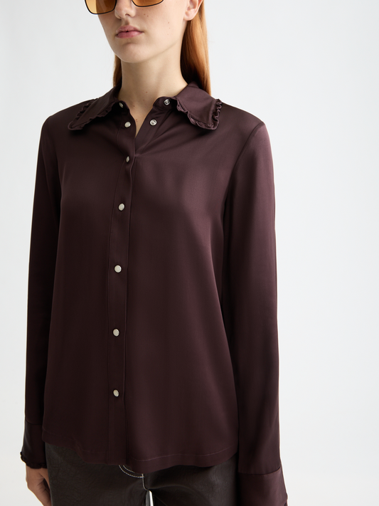 Black חולצה מכופתרת ארוכה לנשים SCOTCH & SODA