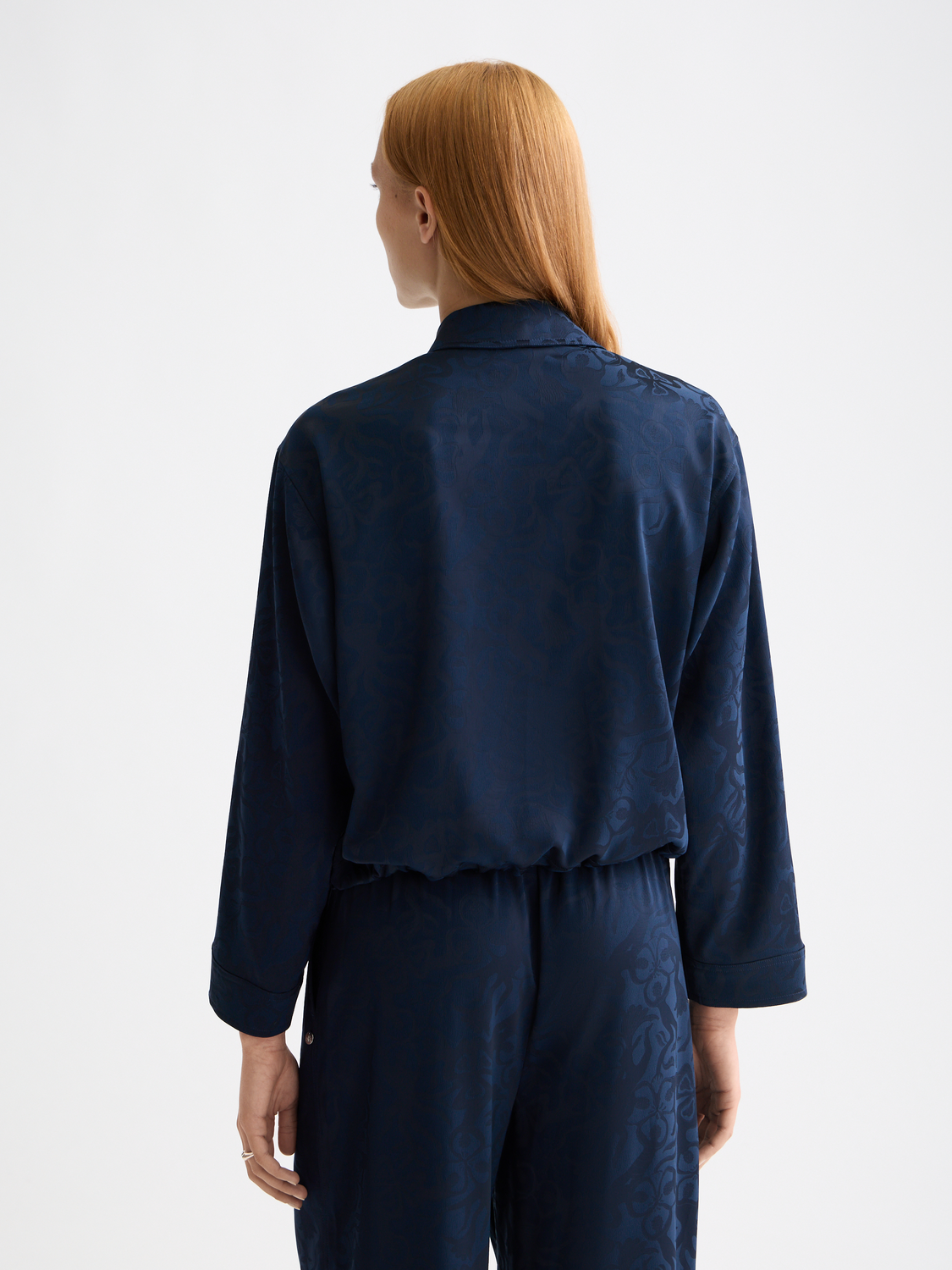 White Smoke חולצה ארוכה לנשים Utility SCOTCH & SODA