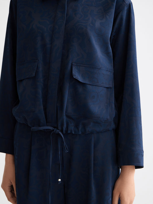 Black חולצה ארוכה לנשים Utility SCOTCH & SODA