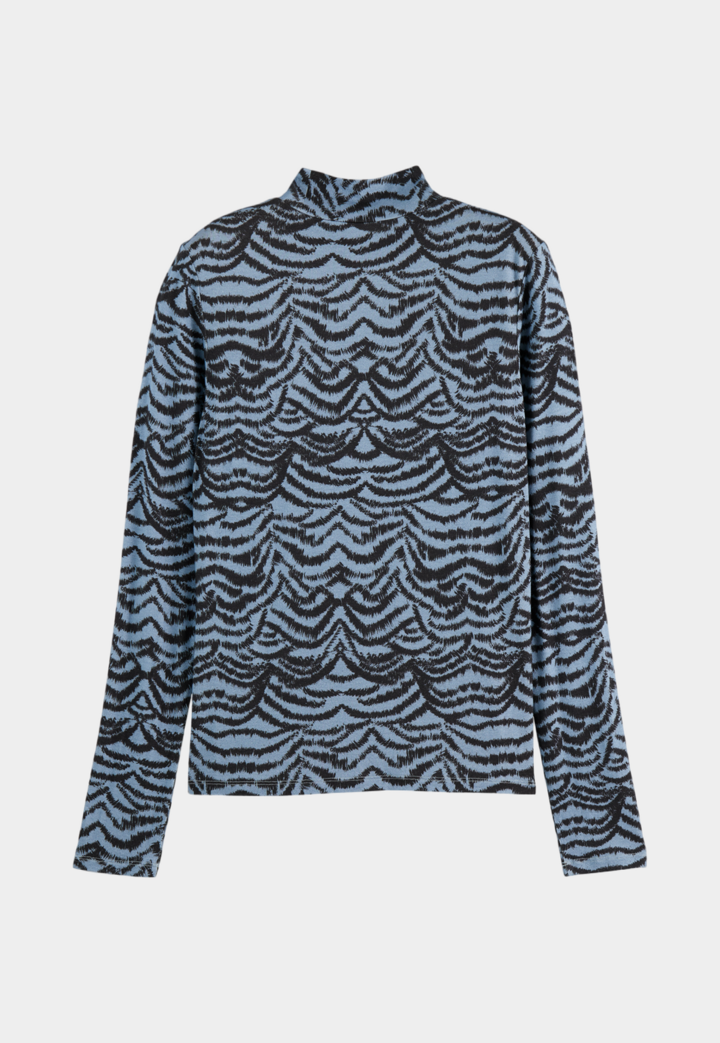 Light Gray סריג עם צווארון לנשים SCOTCH & SODA