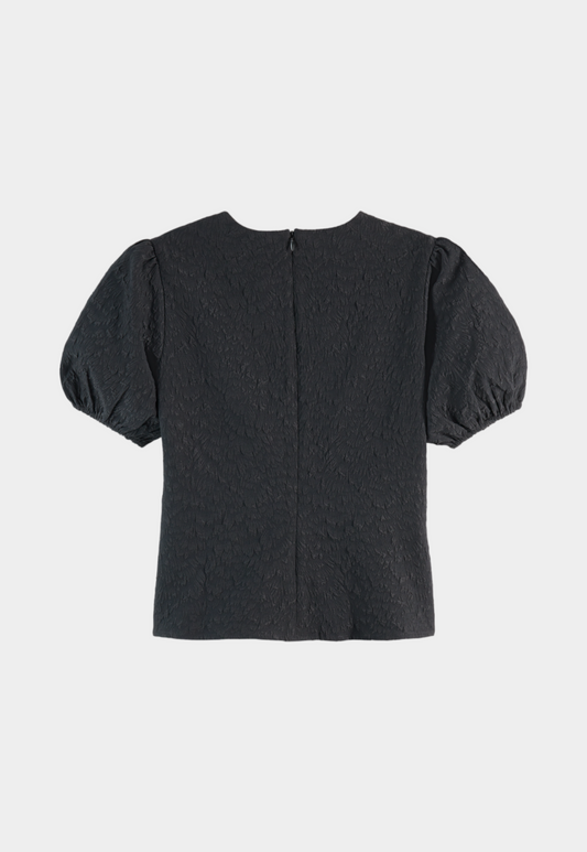 Lavender חולצה קצרה לנשים Puff SCOTCH & SODA