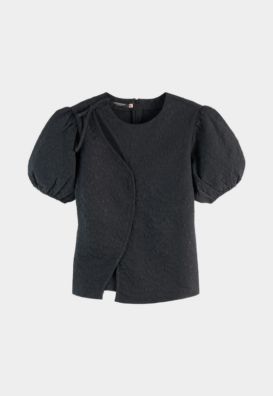 Lavender חולצה קצרה לנשים Puff SCOTCH & SODA