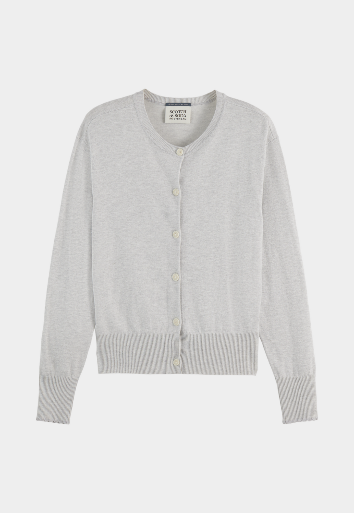 Light Gray קרדיגן לנשים SCOTCH & SODA