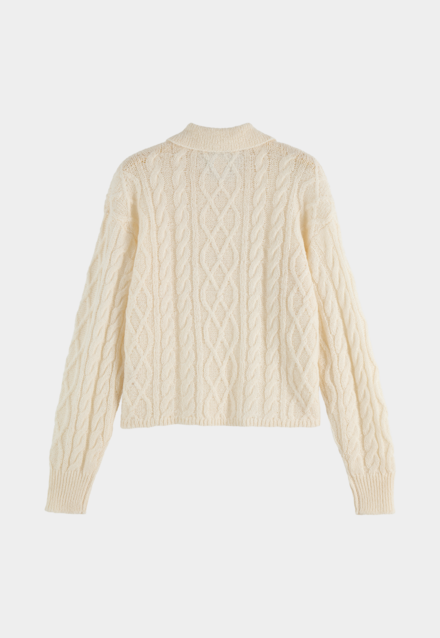 Beige סוודר פולו לנשים SCOTCH & SODA