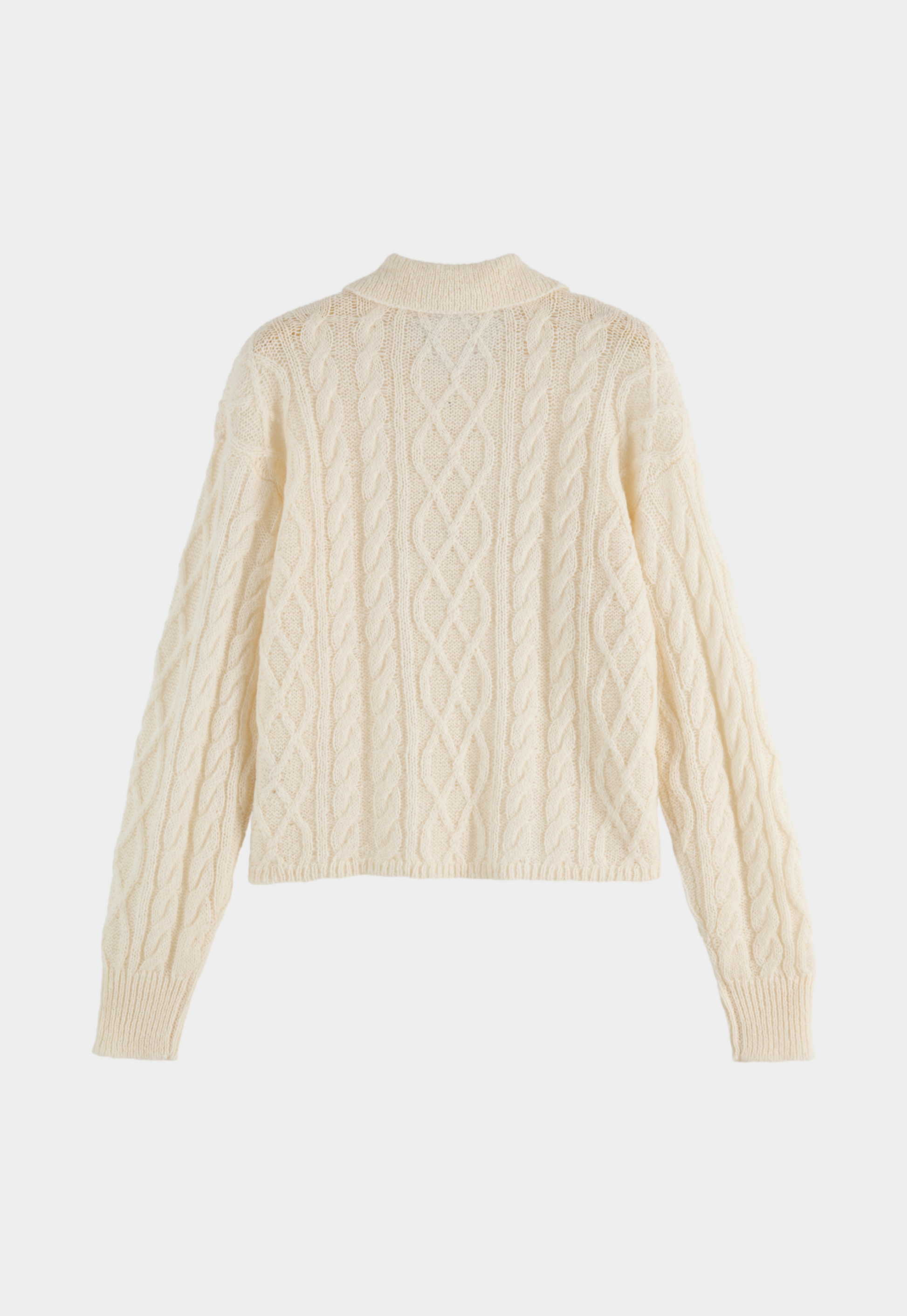 Beige סוודר פולו לנשים SCOTCH & SODA