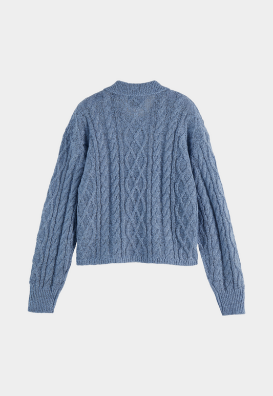 Dim Gray סוודר פולו לנשים SCOTCH & SODA