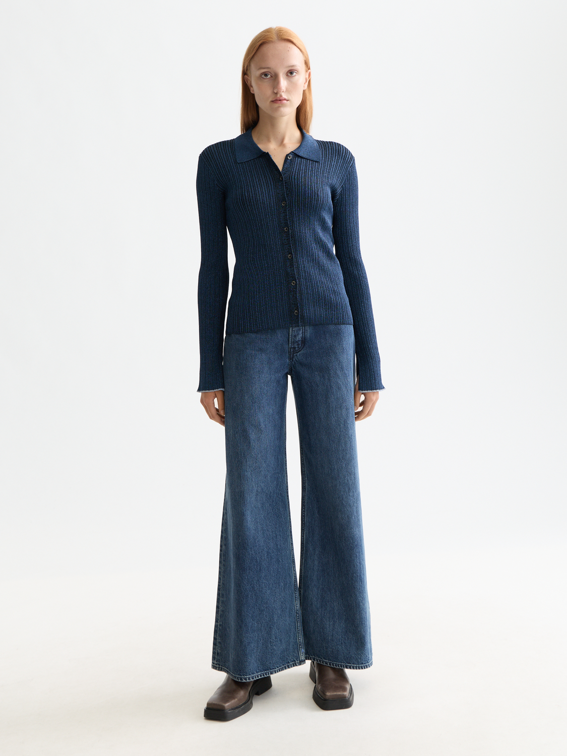 Dark Slate Gray סריג מטאלי לנשים SCOTCH & SODA