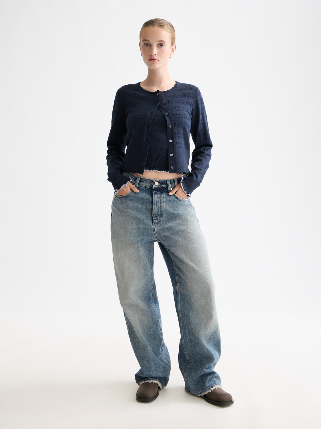 White Smoke קרדיגן לנשים SCOTCH & SODA