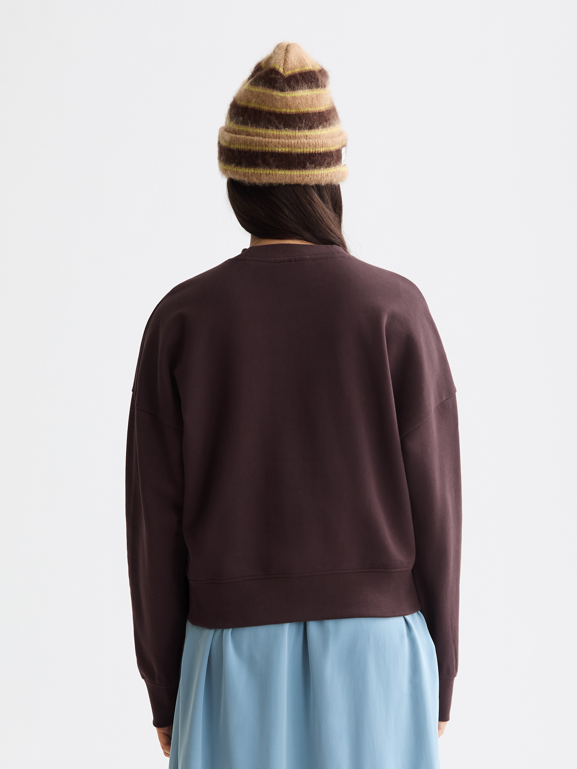 Lavender סווטשירט עם לוגו לנשים SCOTCH & SODA