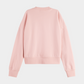 Misty Rose סווטשירט עם לוגו לנשים SCOTCH & SODA