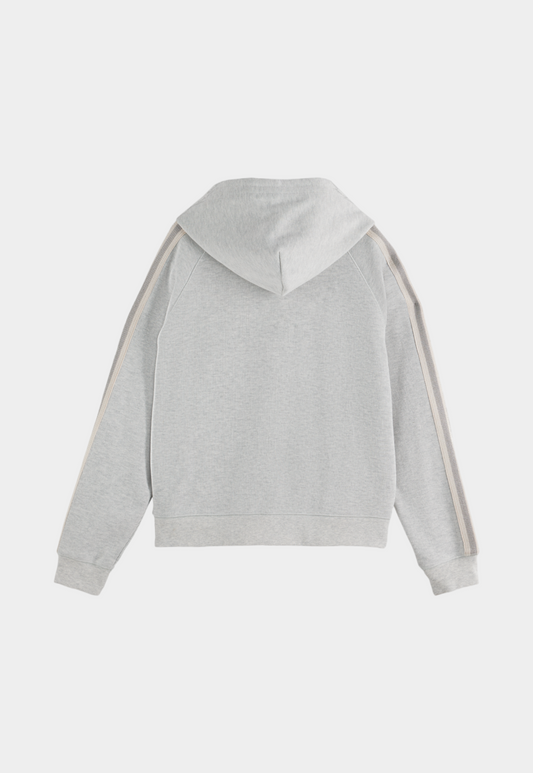 Lavender סווטשירט קפוצ'ון לנשים SCOTCH & SODA