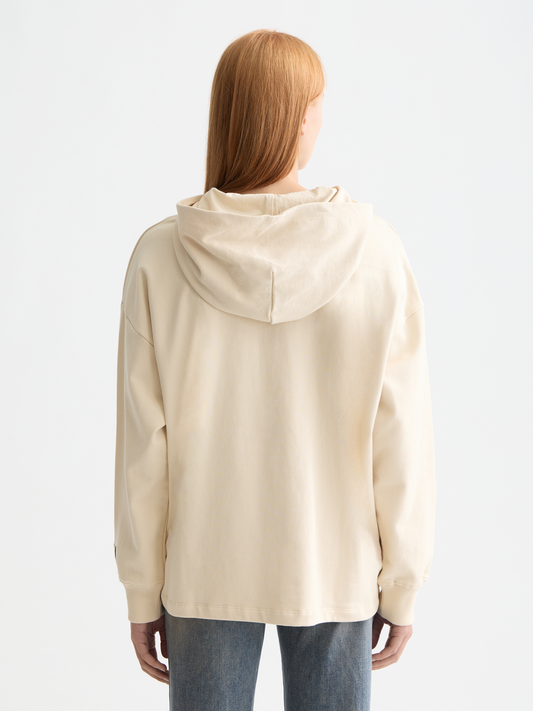 Beige קפוצ'ון לנשים Artwork 750 SCOTCH & SODA