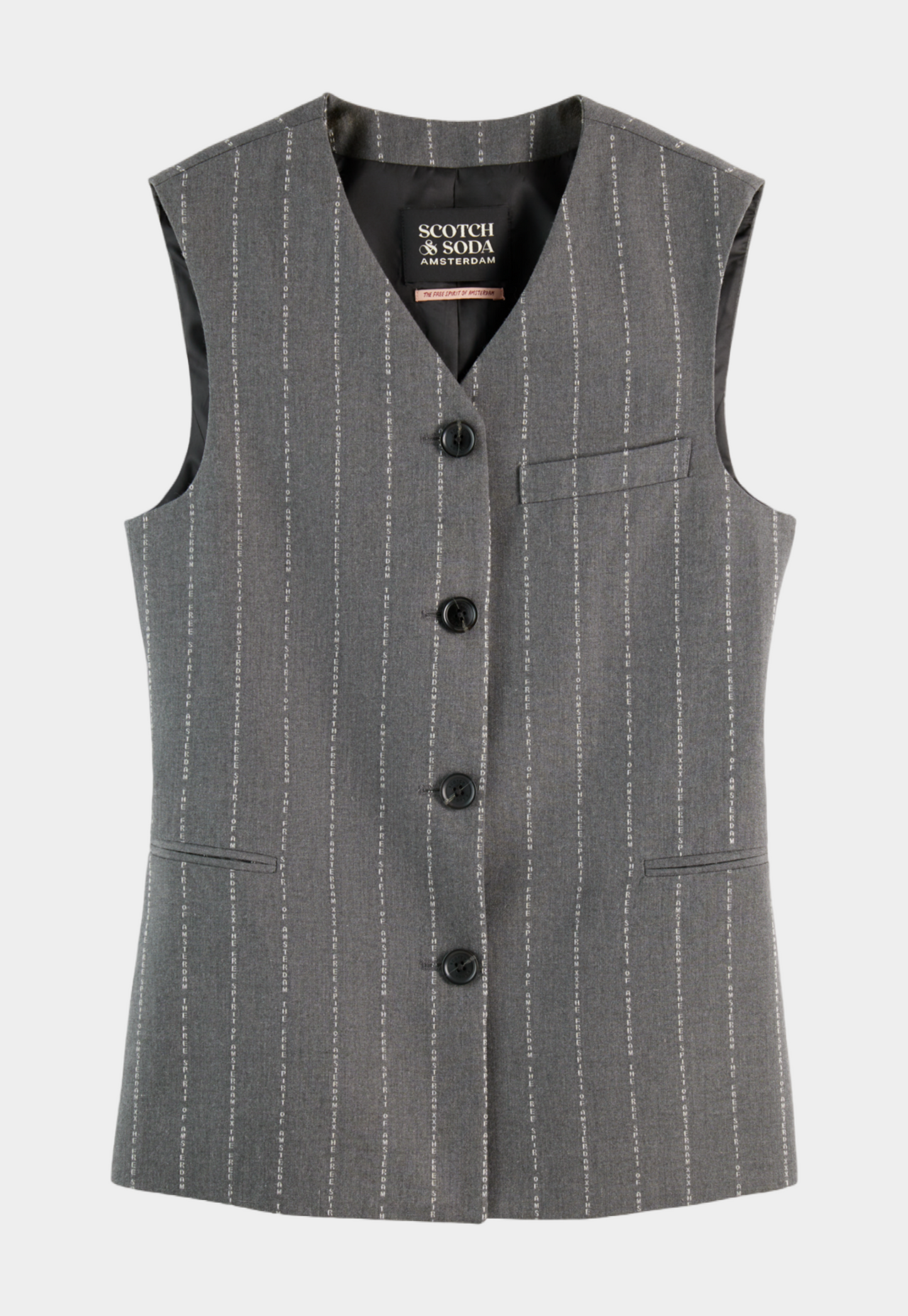 Dim Gray ווסט לנשים SCOTCH & SODA