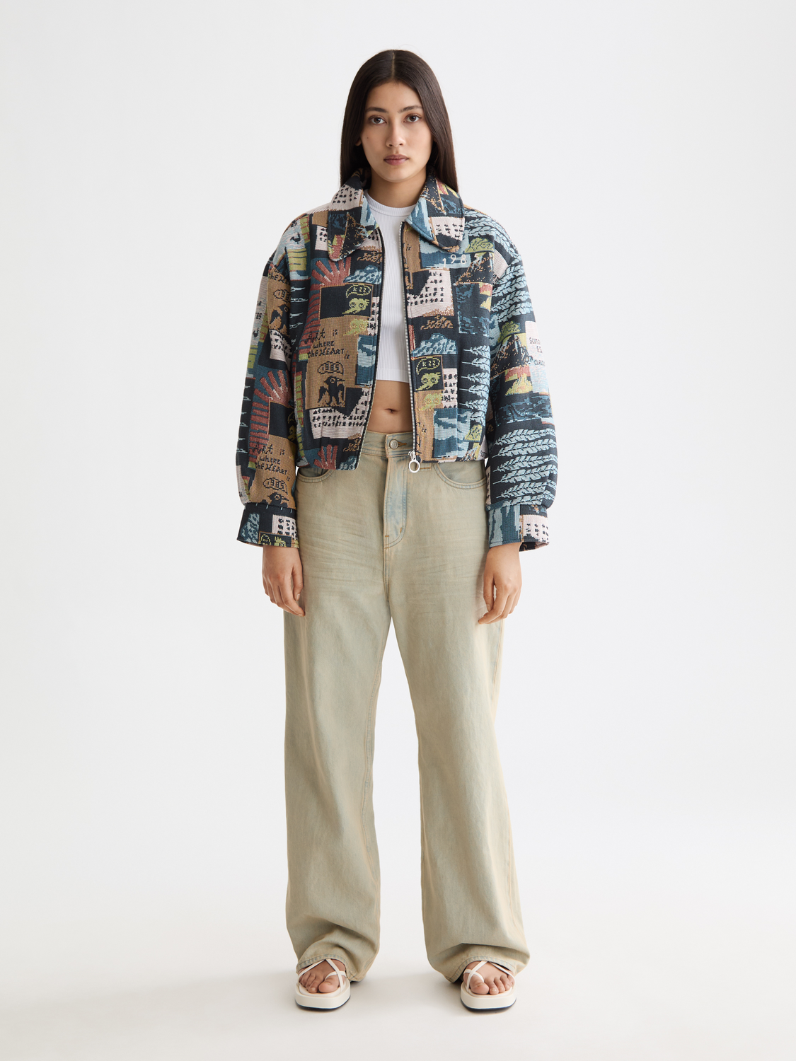 Lavender ג'קט לנשים Collage SCOTCH & SODA