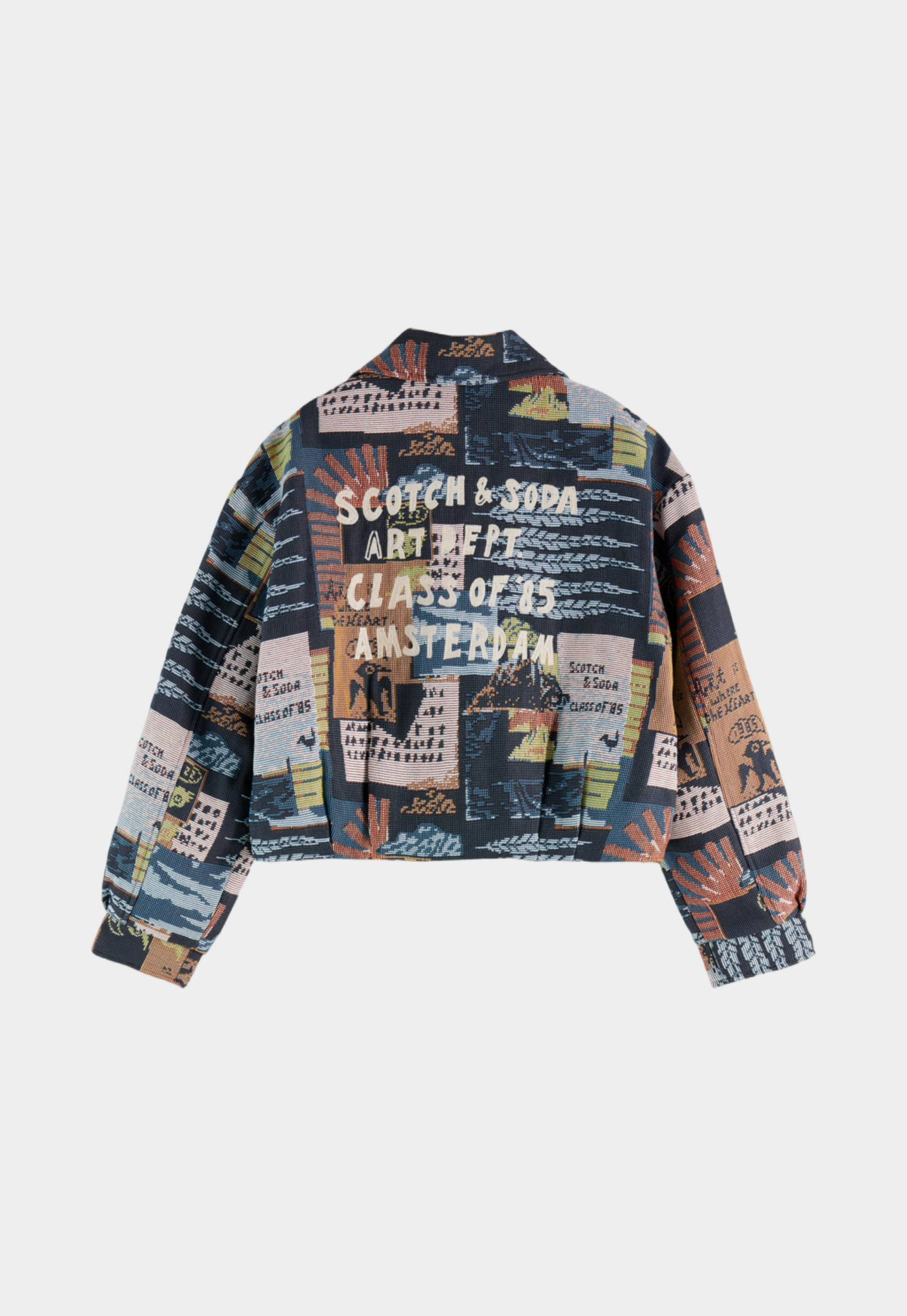 Lavender ג'קט לנשים Collage SCOTCH & SODA