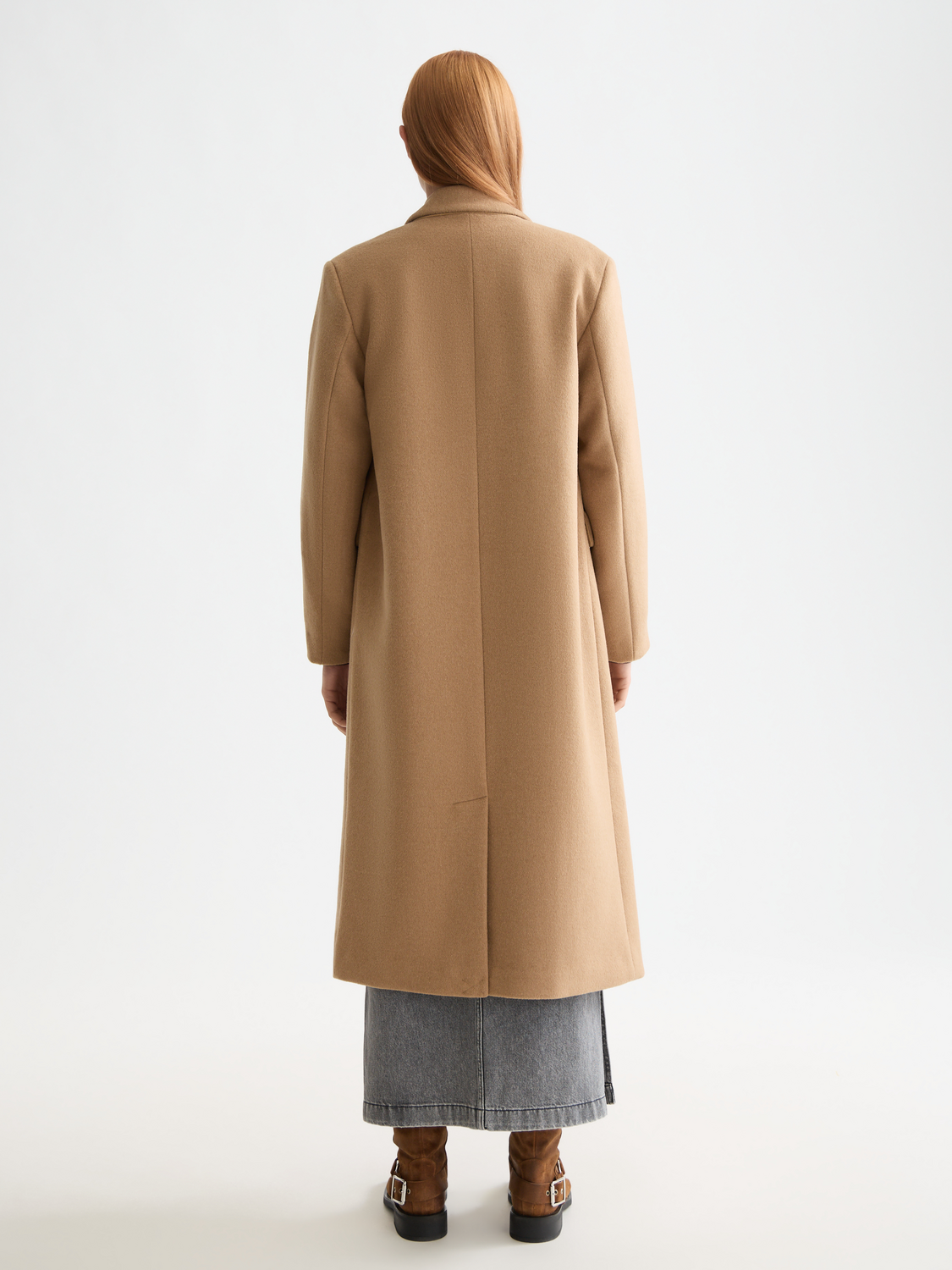 Beige מעיל ארוך לנשים SCOTCH & SODA