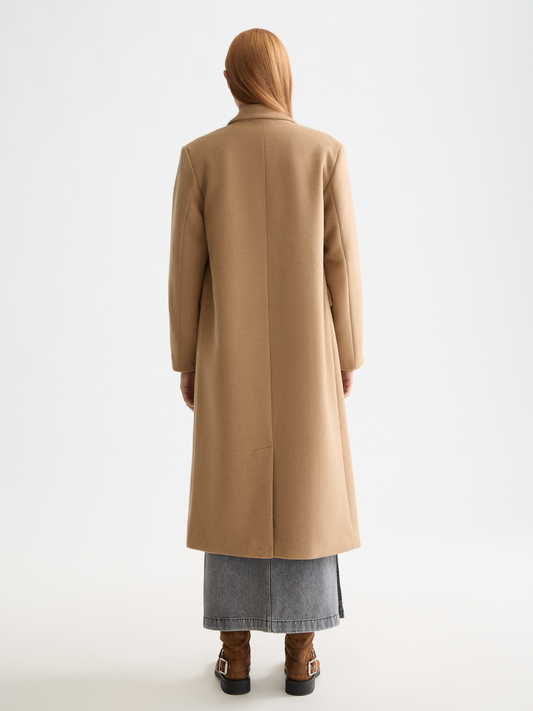 Beige מעיל ארוך לנשים SCOTCH & SODA