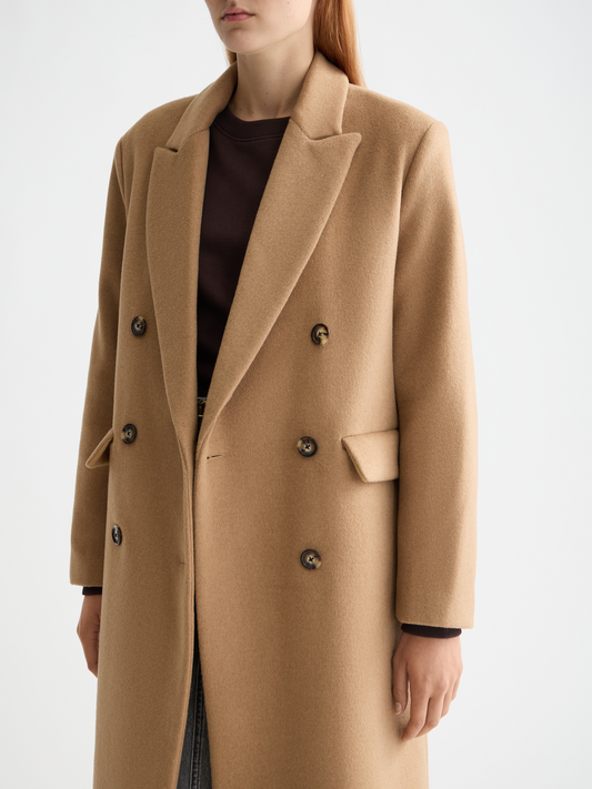 Light Gray מעיל ארוך לנשים SCOTCH & SODA