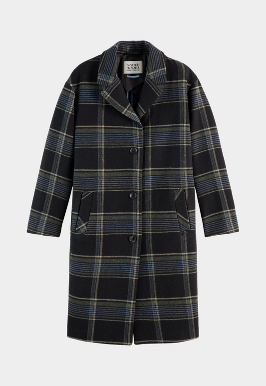 Dark Slate Gray מעיל ארוך לגברים / נשים SCOTCH & SODA