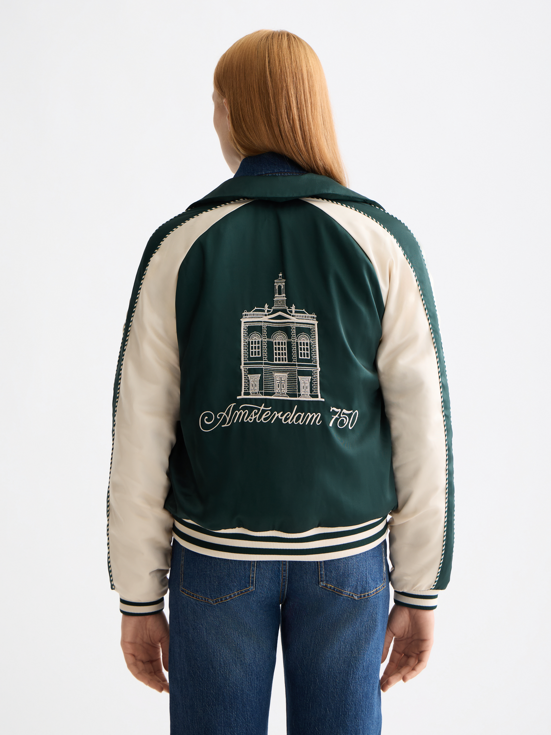 Beige ג'קט לנשים Reversible Souvenir 750 SCOTCH & SODA