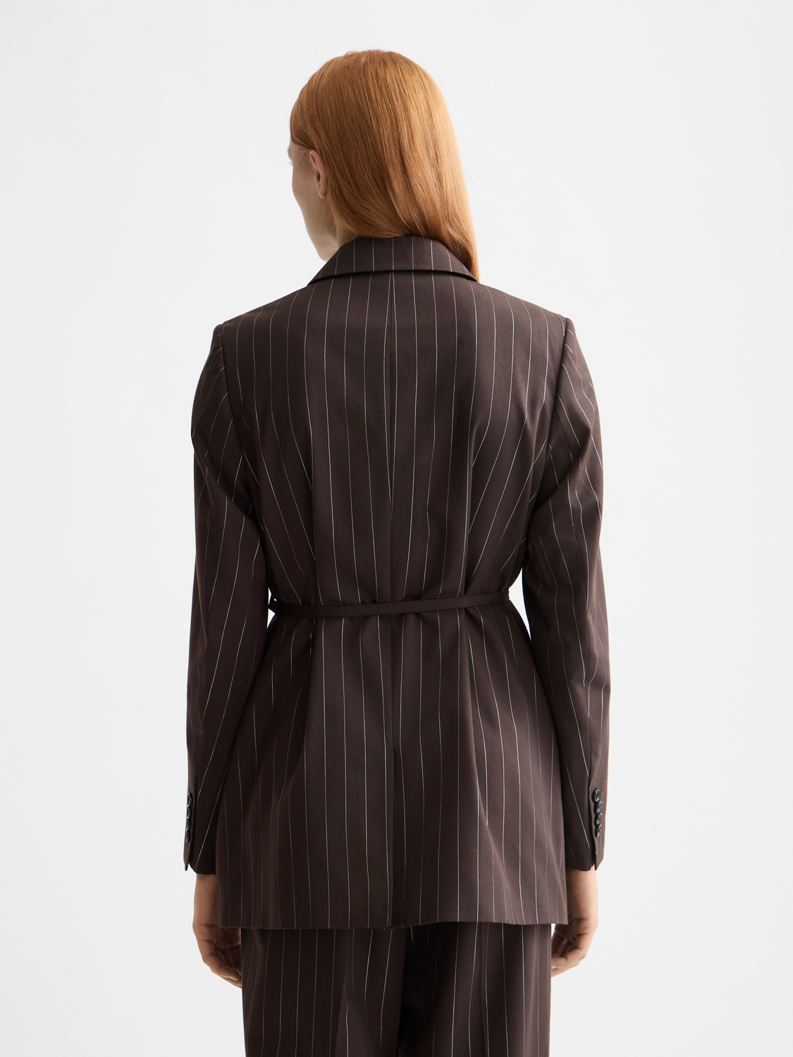 White Smoke ג'קט בלייזר לנשים Pinstripe SCOTCH & SODA