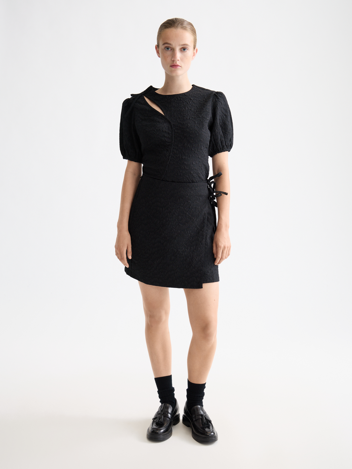 White Smoke חצאית מיני לנשים Wrapped SCOTCH & SODA