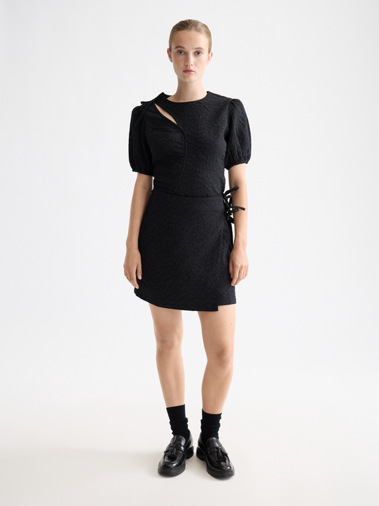 White Smoke חצאית מיני לנשים Wrapped SCOTCH & SODA