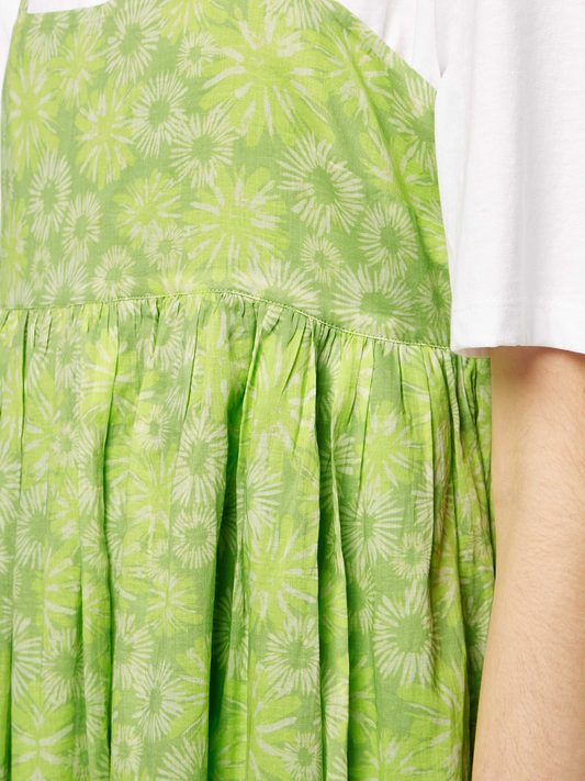 Dark Khaki שמלת מקסי רחבה לנשים SCOTCH & SODA