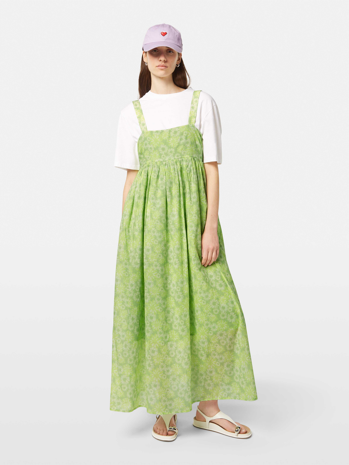 Beige שמלת מקסי רחבה לנשים SCOTCH & SODA