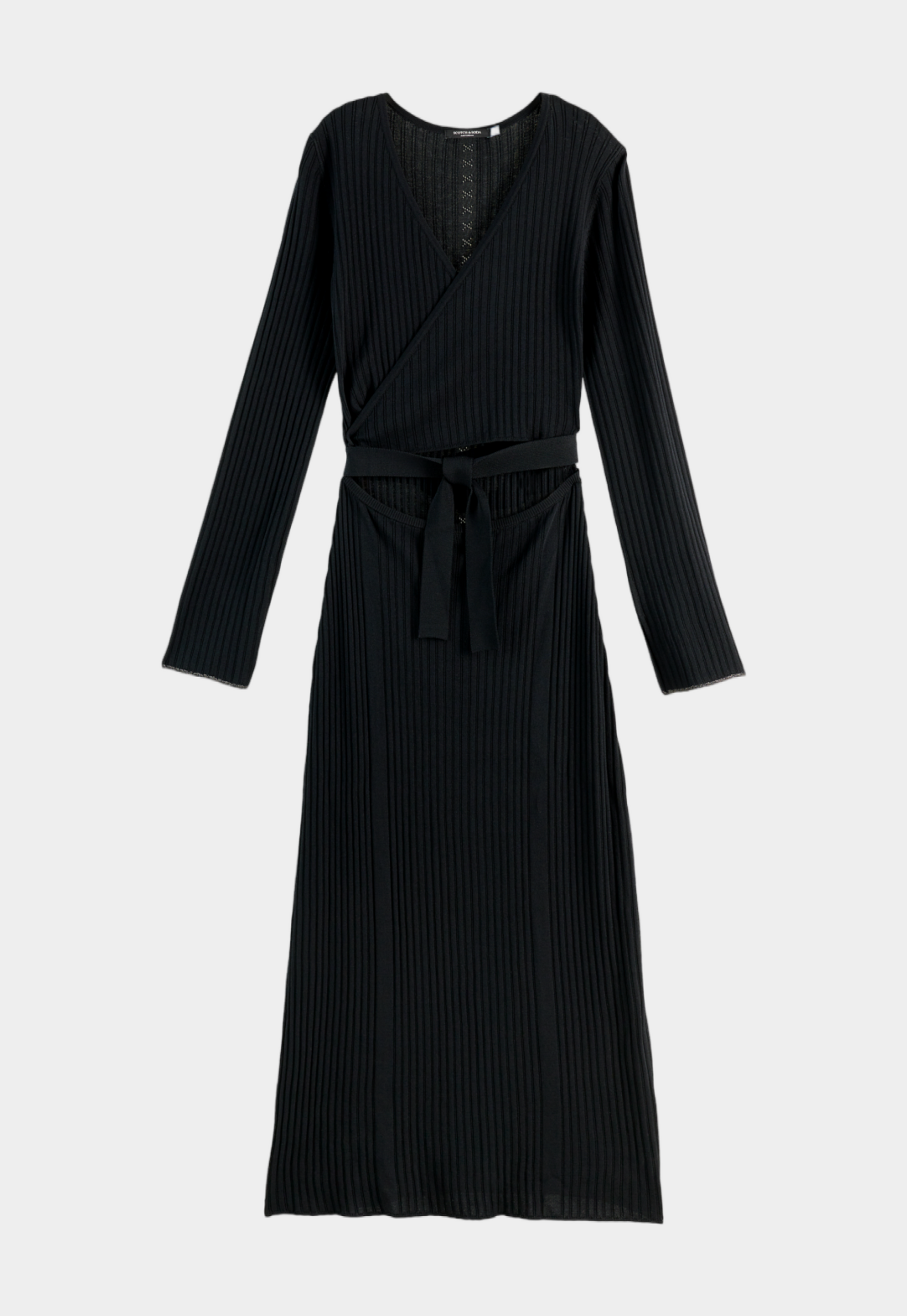 Lavender שמלת מידי ריב לנשים SCOTCH & SODA