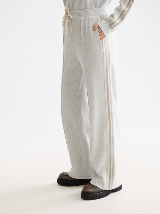 Beige מכנסי טרנינג בגזרה ישרה לנשים SCOTCH & SODA