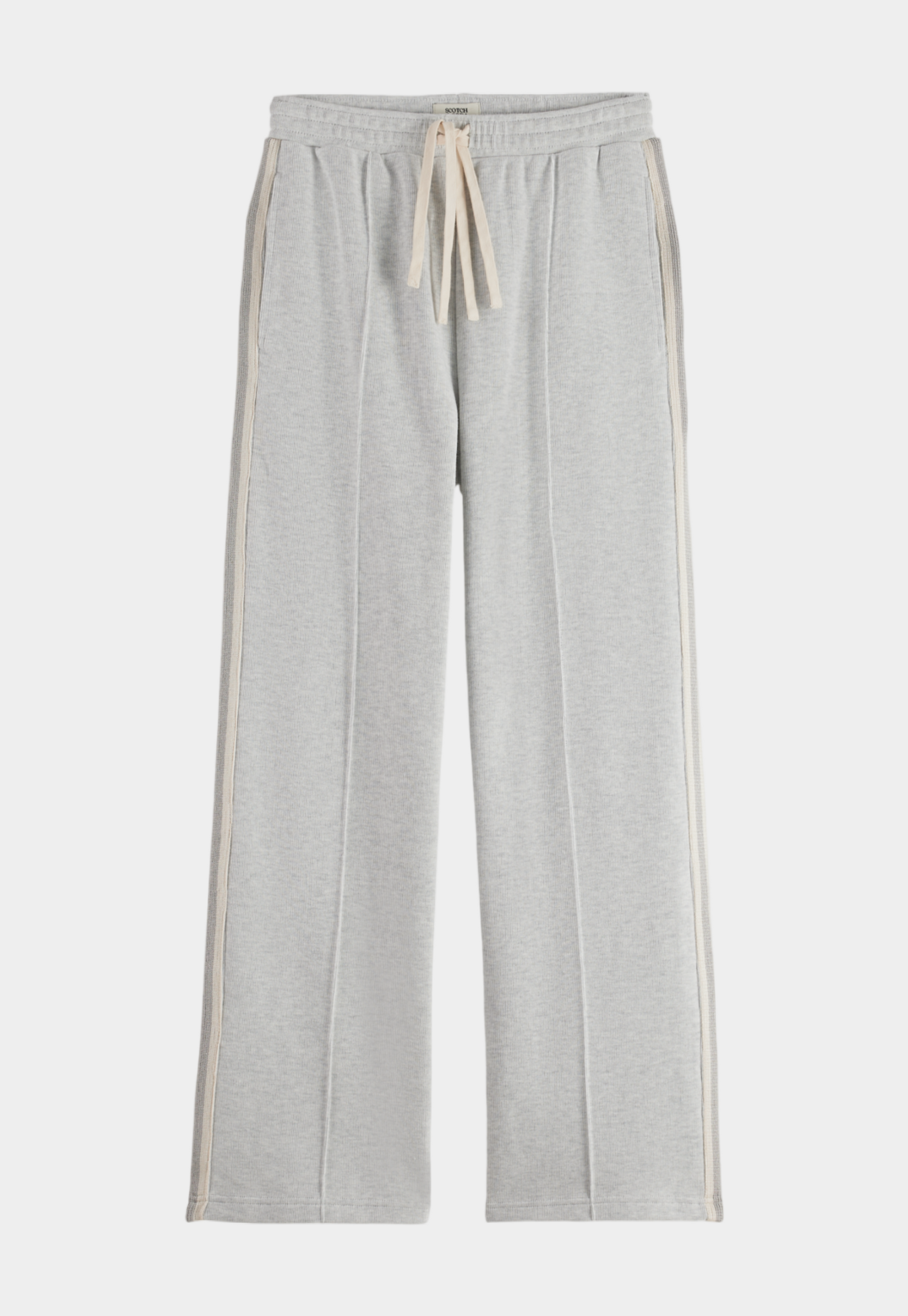 Light Gray מכנסי טרנינג בגזרה ישרה לנשים SCOTCH & SODA