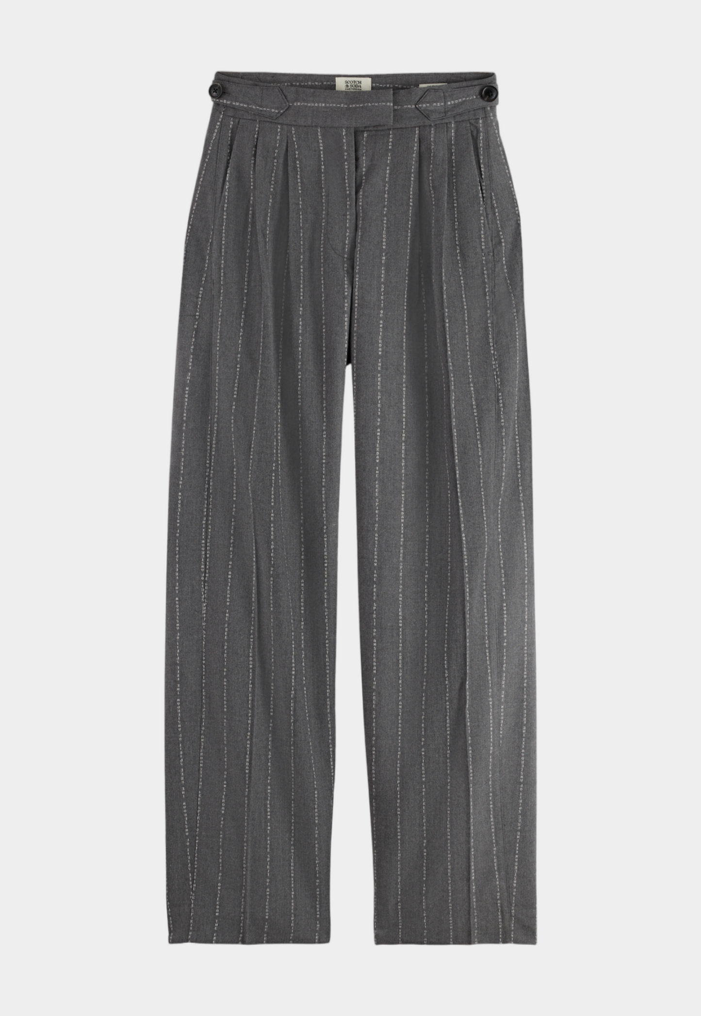 Dark Slate Gray מכנסיים ארוכים לנשים Quinn SCOTCH & SODA