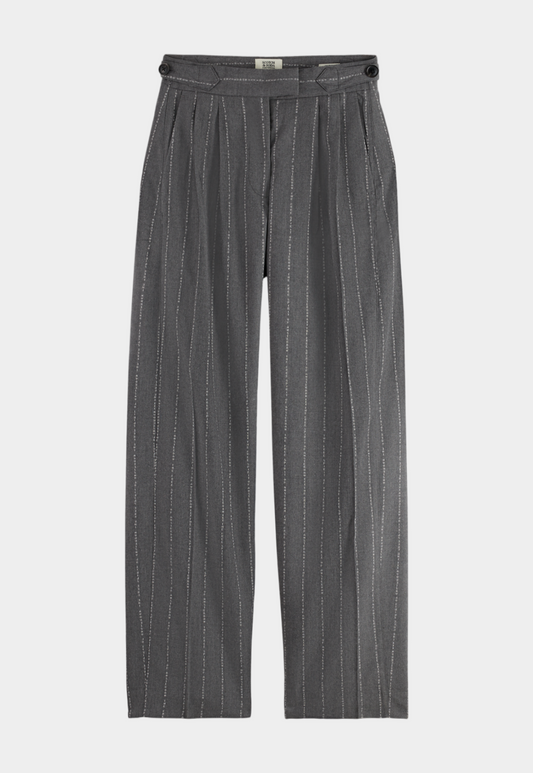 Dark Slate Gray מכנסיים ארוכים לנשים Quinn SCOTCH & SODA