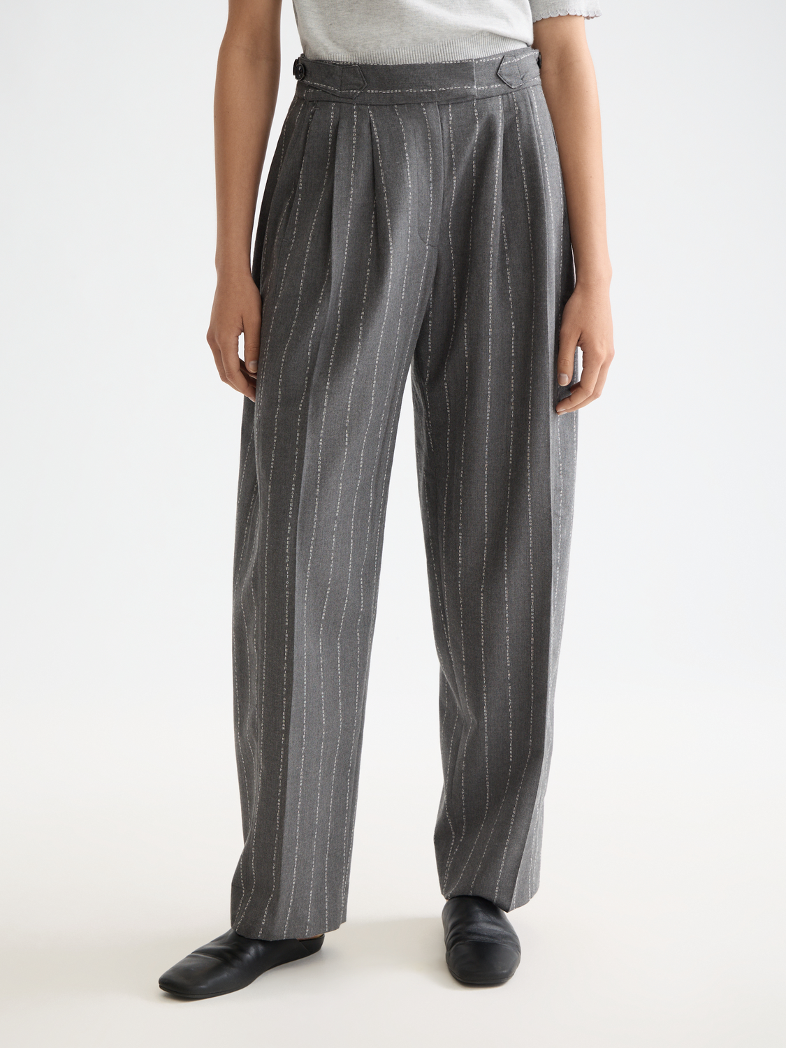 Dark Slate Gray מכנסיים ארוכים לנשים Quinn SCOTCH & SODA