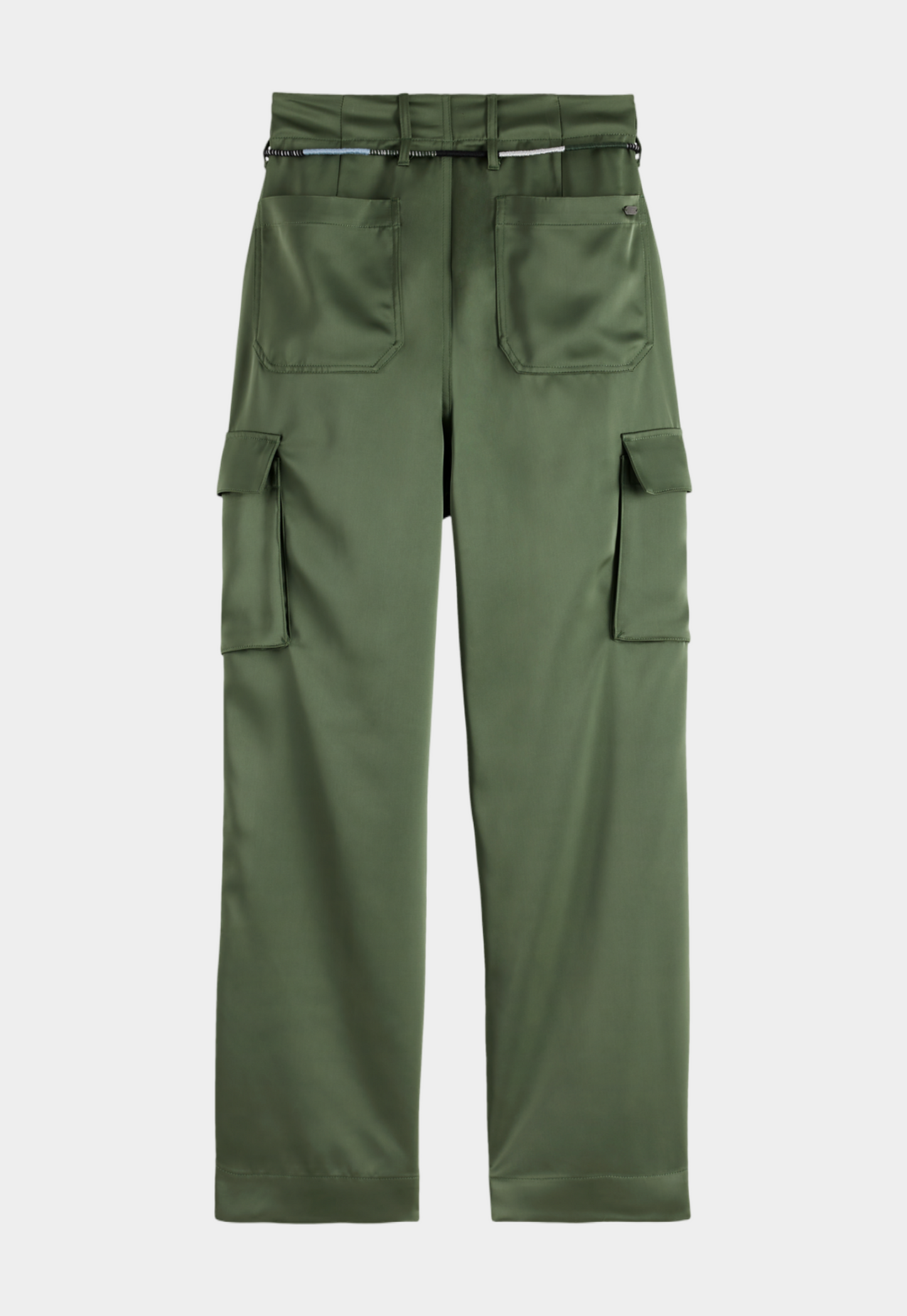 Dark Olive Green מכנסיים ארוכים לנשים Faye SCOTCH & SODA