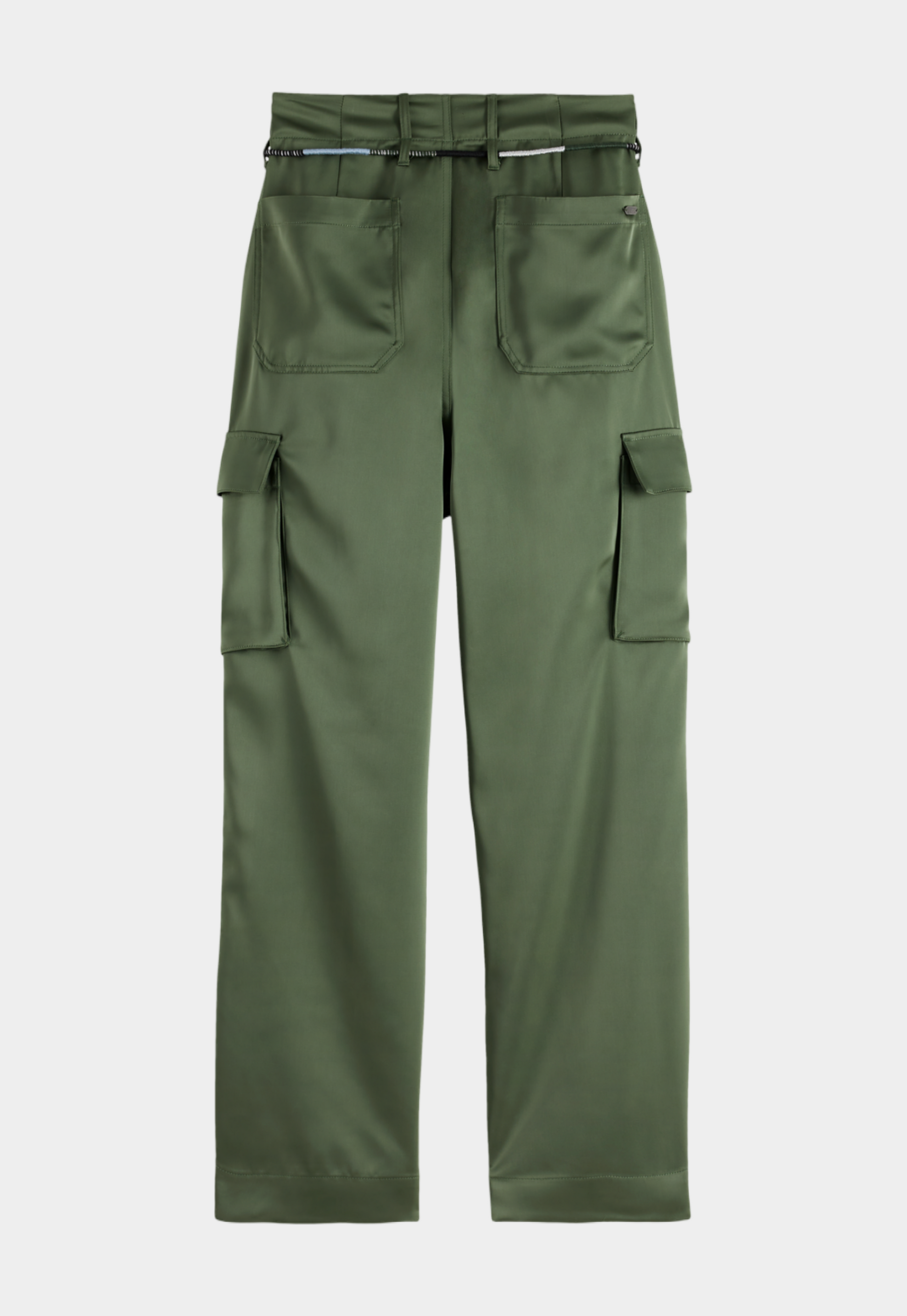 Dark Olive Green מכנסיים ארוכים לנשים Faye SCOTCH & SODA