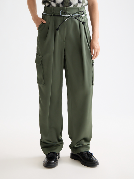 White Smoke מכנסיים ארוכים לנשים Faye SCOTCH & SODA