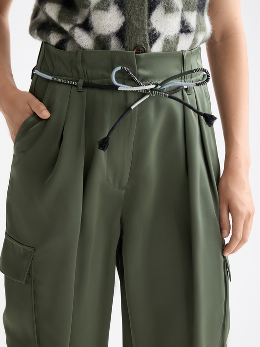 Dark Slate Gray מכנסיים ארוכים לנשים Faye SCOTCH & SODA