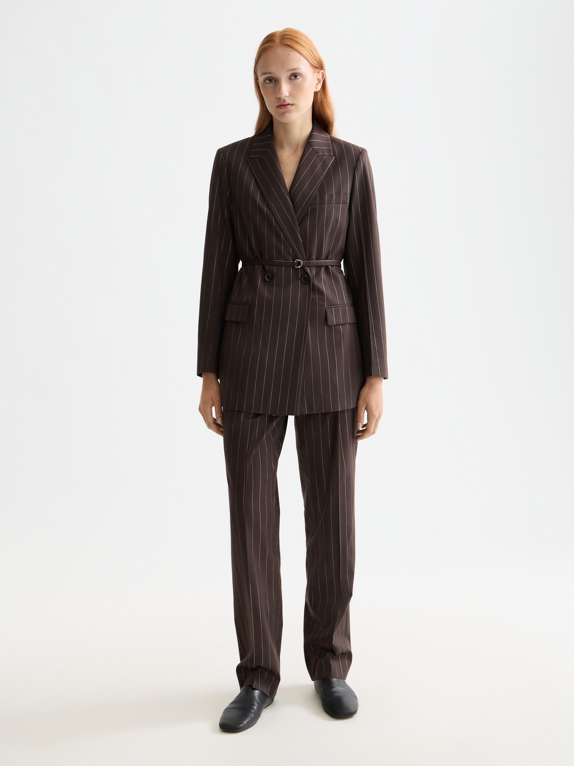 White Smoke מכנסי פסים ארוכים לנשים Robyn SCOTCH & SODA