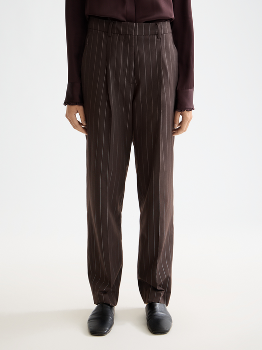 White Smoke מכנסי פסים ארוכים לנשים Robyn SCOTCH & SODA