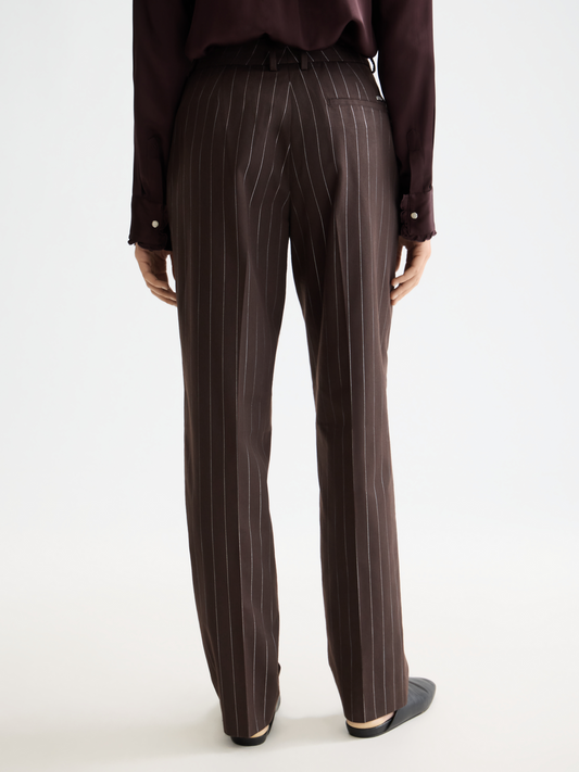 White Smoke מכנסי פסים ארוכים לנשים Robyn SCOTCH & SODA