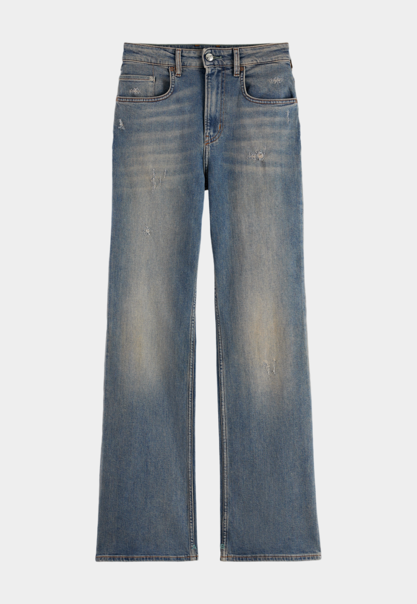 Dim Gray ג'ינס ארוך לנשים The Glow – Flared Leg SCOTCH & SODA