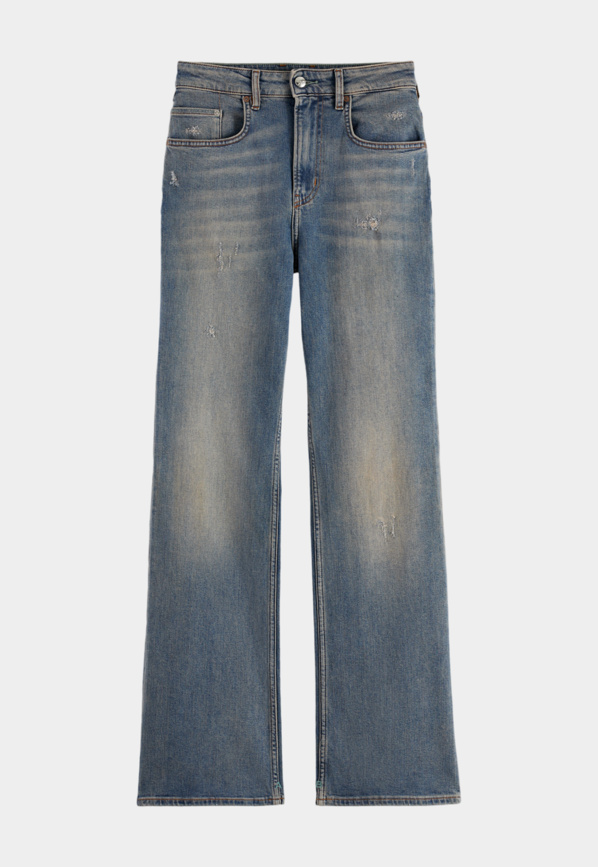 Dim Gray ג'ינס ארוך לנשים The Glow – Flared Leg SCOTCH & SODA