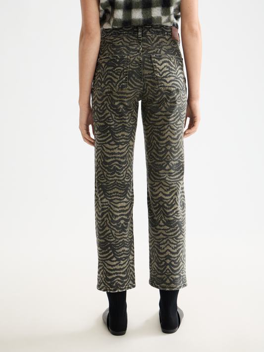 Dark Slate Gray ג'ינס ארוך לנשים The Sky – Straight Leg SCOTCH & SODA