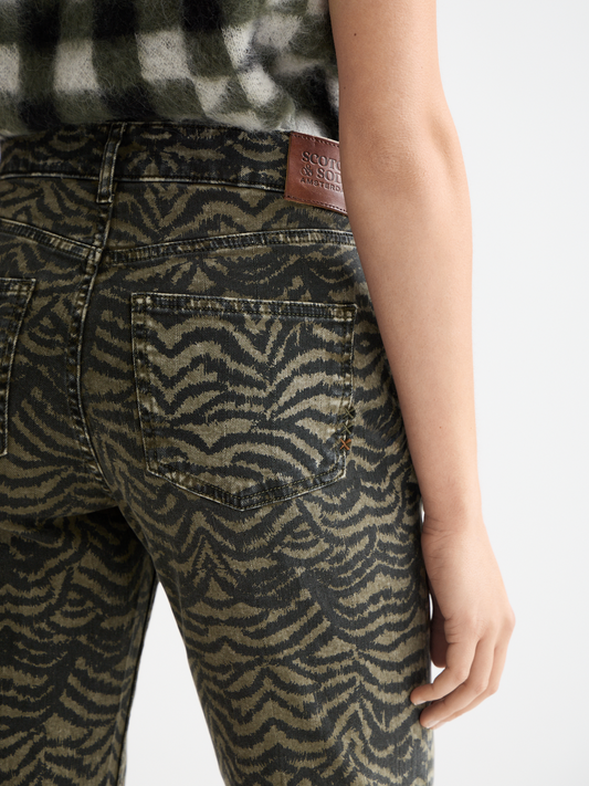 Antique White ג'ינס ארוך לנשים The Sky – Straight Leg SCOTCH & SODA