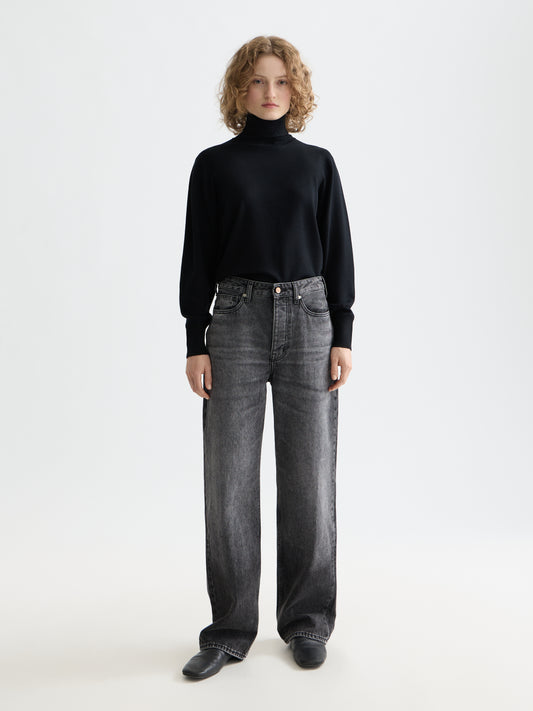 Lavender ג'ינס ארוך לנשים The Ripple - Straight Fit SCOTCH & SODA