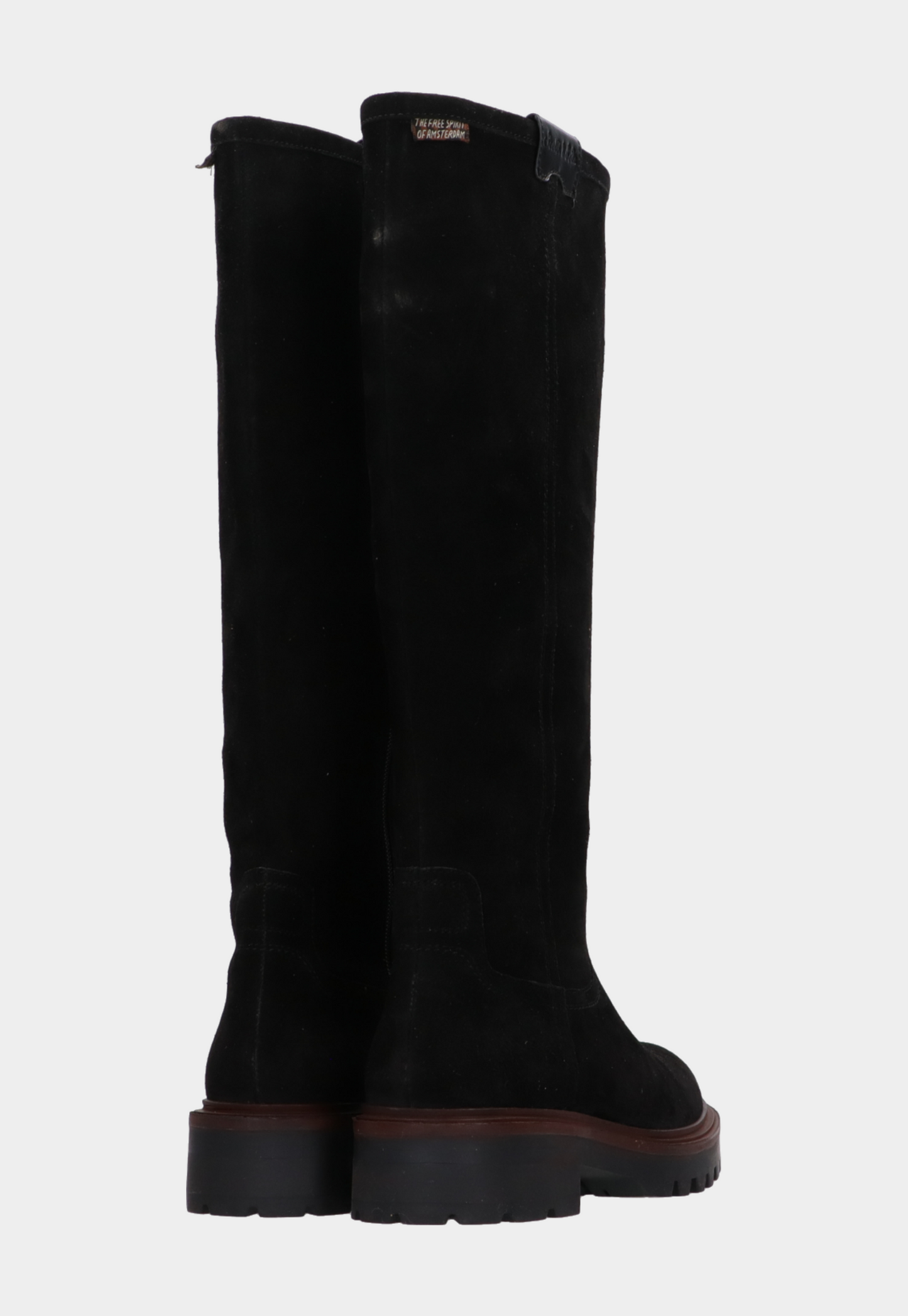 Lavender מגפיים גבוהים מזמש לנשים Bettie SCOTCH & SODA